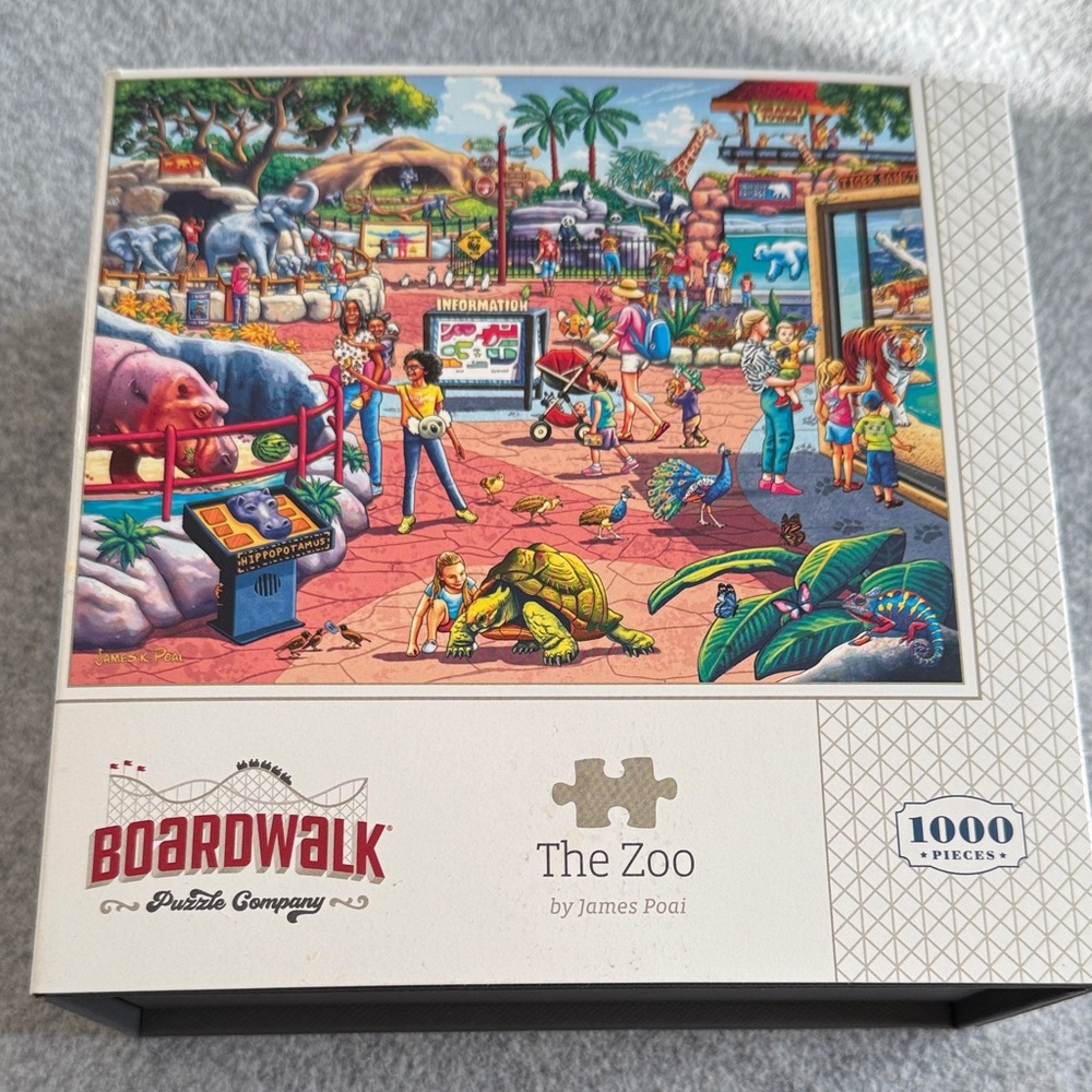 'The Zoo' 1000-Piece Puzzle - Multicolor